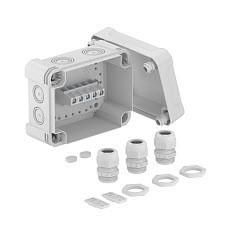 OBO Bettermann X06 TG M25LGR terminal block 150x116 lgrey cable junction box, 2005226