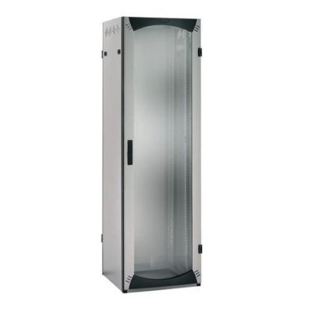 Schneider Electric NSYVDA24U68E 24HE W600 D800 fixed 19' door R7035 cable rack