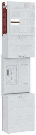 ABN eHZ 1Z/Res 5p with terminal block 250x1050mm meter panel (Z17EE1510)