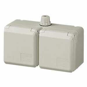 Mennekes 4219 double socket Cepex 16A 3-pin 6h 230V IP44