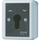 Jung 806.28G key switch, universal off-changeover switch, 2-pole, 16 AX 250 V ~, IP 44, WG 800