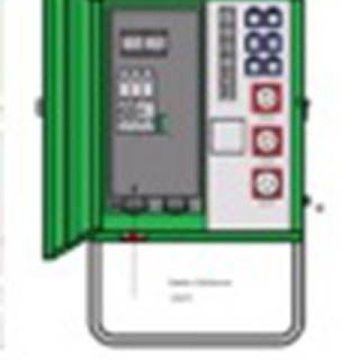 Elektra Tailfingen V 63N/A/621-1-FS RAL 6018 distribution cabinet