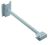 Spittler 14173394 wall bracket 500 mm GUELL 1/2 grey