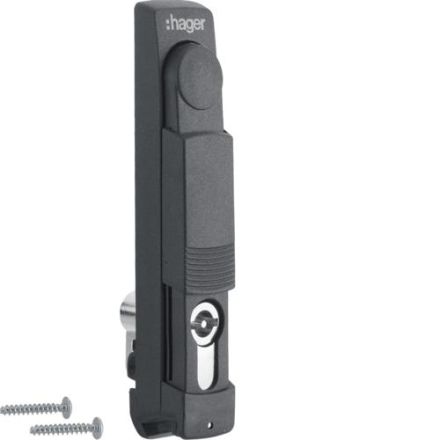 Hager MES-SHDB5K 160x35 with mandrel double 5mm swivel lever handle