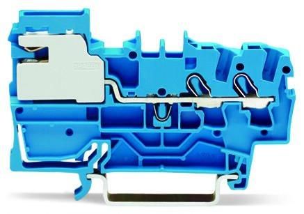 Wago 2002-7211 TOPJOB S 2.5qmm grey 2 conductor equipotential bonding terminal