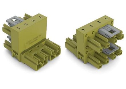 Wago 770-1682 h-DISTRIBUTOR 4-PIN CODE B H-GREEN 2VK