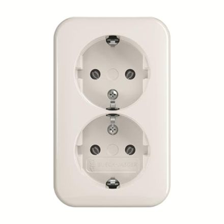Busch-Jaeger 2TKA00003934 202 EAP/11W double socket SCHUKO