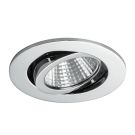 Brumberg 12261023 LED recessed spotlight 350mA, 7W, 2700K, chrome