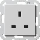 Gira 2776015 BS 13 A SH Sys 55 grey socket