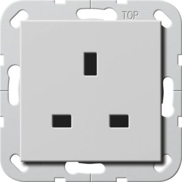 Gira 2776015 BS 13 A SH Sys 55 grey socket