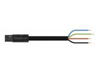 Wago 774-9994/206-301 St, 3000mm, black connection cable 4x1.5mm²