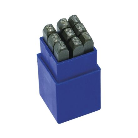 HAUPA 130204 Number stamping 0-9, 8mm