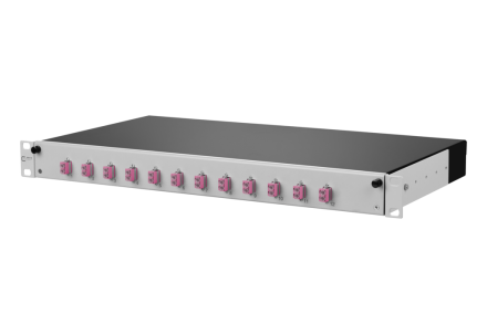 METZ CONNECT 1502607512-F OpDAT slide VIK 12xLC-D OM4 patch panel