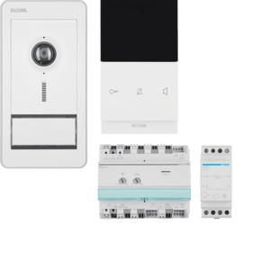 Elcom REP511Y 1TN AP 2D AS white IS TOUCH polar white video intercom set