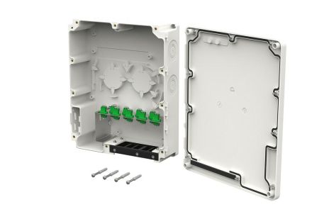 METZ CONNECT 15036007609-B OpDAT MV 9xLC-D APC OS2 VIK IP65 surface-mounted housing