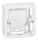 Legrand 080280 AP housing MOSAIC T=30mm 2mod ws, (white)