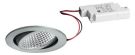 Brumberg 39395254 230V AC 12W 4000K alu matt LED recessed ceiling spotlight