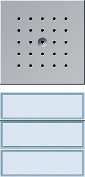 Gira 126165 door station UP 3-way Gira TX_44 (WG UP) color aluminum
