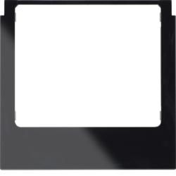 Berker 13192245 design frame square accessories glossy black