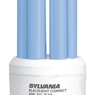 Scharnberger & Hasenbein 43999 Blacklight E27 20W 44x180mm 230V energy saving lamp
