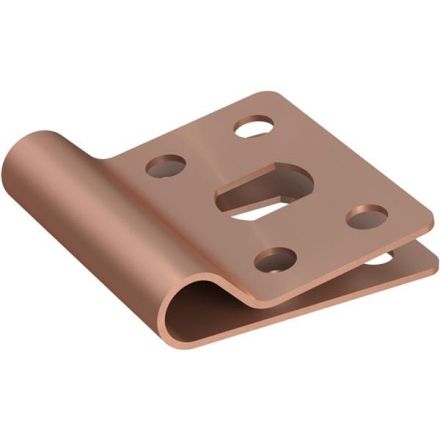 Pröpster 111 366 Cu D:8mm rivet pattern D:9x12mm 4x D:5.2mm clamp shoe