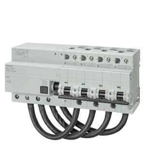 Siemens 5SU1644-6KK82 FI/LS switch 10kA 4-pole B125A