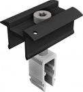 Schletter Solar 131020-901 RapidPro 30-47 mm Black anodized middle clamp ProLine