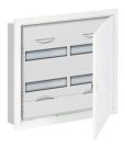 ABB Striebel & John U32R2 small distribution board, flush-mounted 2-row, with cover frame and door, 2CPX071707R9999