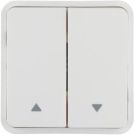 Berker 30653562 rocker 2f for button BA,bedr 2 arrows,pw