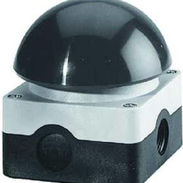 Eaton FAK-S/KC10/I foot-operated palm switch, 1 NO contact, mushroom black, 115963