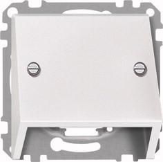 MERTEN 464619 slanted outlet polar white