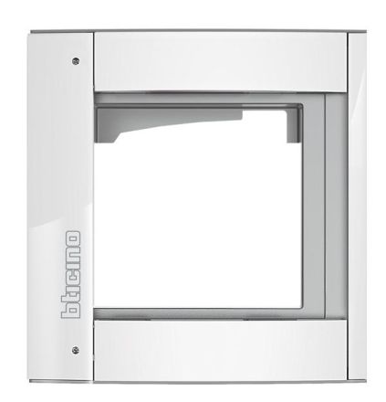 Bticino 350212 cover frame Sfera New + module support 1M ALLWHITE