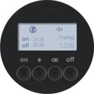 BERKER 85745231 KNX-RF timer quicklink R.1/R.3 | with display | glossy black
