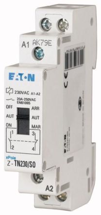 Eaton Z-TN24/SS pre-select relay, 24VAC/50Hz, 2S, 20A , 267976