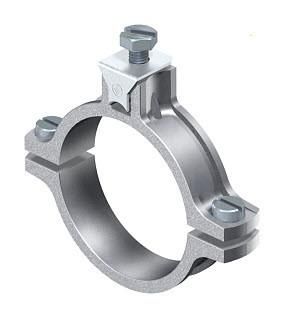 OBO Bettermann 950/Z 1/2' zinc die-cast earthing clamp, 5050073