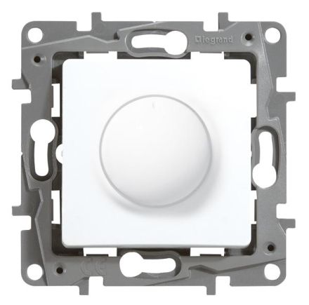 Legrand 665117 rotary dimmer Niloe 40-400W ultra white white, (white)