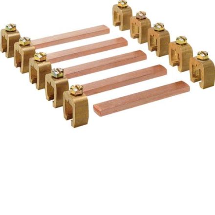 Hager UM05A busbar connector 40mm universN 12x5mm 5-pole
