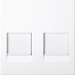 MERTEN MEG4562-0325 Central plate 2-way active white glossy