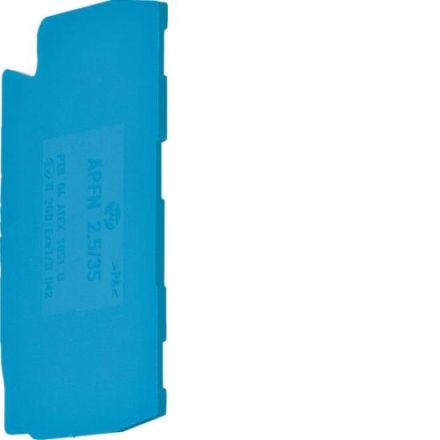 Hager KWE07B end plate for KYA02NH2