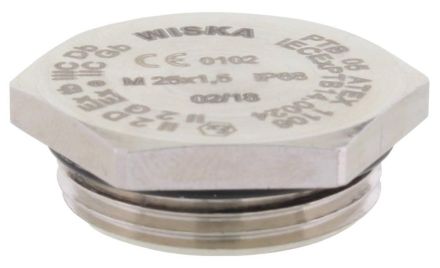 Wiska 10065331 EX-EMVS 12 M12x1,5 Ni ATEX screw plug