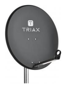 Triax TDA-65A anthracite 65cm ALU mirror