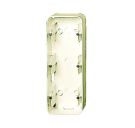 Busch-Jaeger 1703-212 surface-mounted housing, 3-way housing white