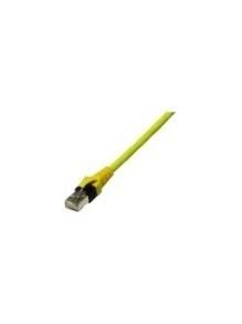 PROTEC.net 05300592 Cat6A-ISO 4P26 S/FTP 2xRJ45 2.0m patch cable halogen-free yellow