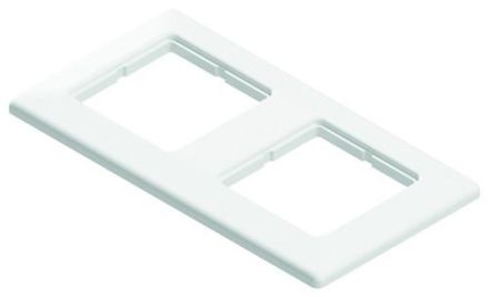 PROTEC.net 05300745 PNABRRW2 150x80 2-way 9016 cover frame