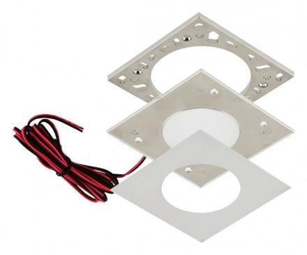 EVN L124250102 12V/DC 2.5W 3000K 100lm quad. white LED wall light