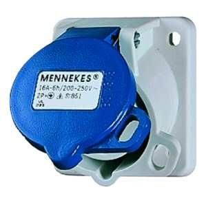 Mennekes 851 16A3P 6H230V IP44 surface-mounted box