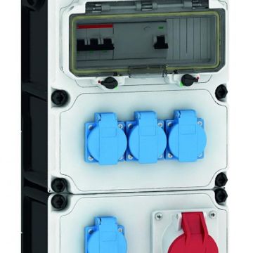 Bals 89130 Variabox XXL IP44 housing: high-quality socket combination