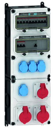 Bals 89130 Variabox XXL IP44 housing: high-quality socket combination