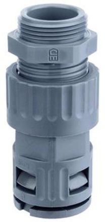 Flexa 15020031025 RQGZ-M AD21,2 M25x1,5 grey plastic quick screw connection