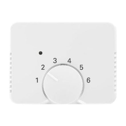 Busch-Jaeger 1795 HK-24G central plate, for room temperature controller studio white high gloss
